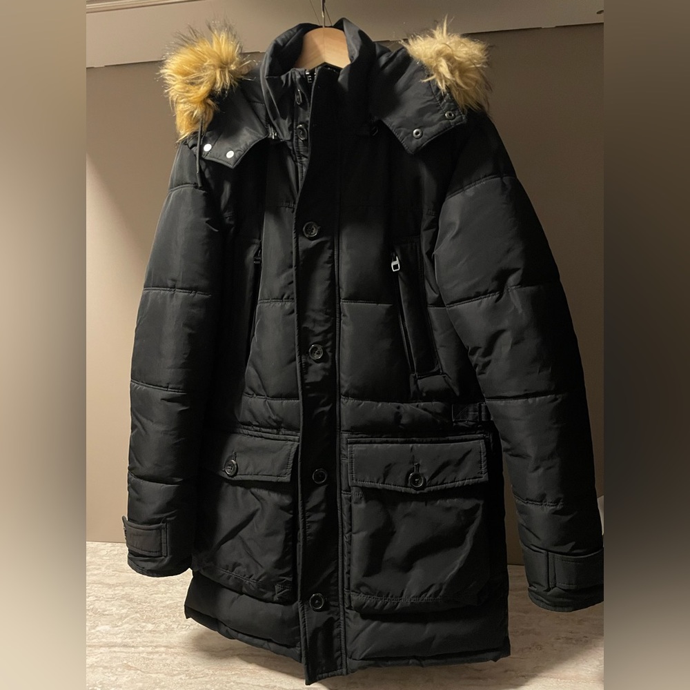 Zara Man Puffer Winter Coat